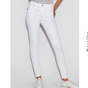 White jeans